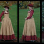 Elizabethan Middle Class Gown