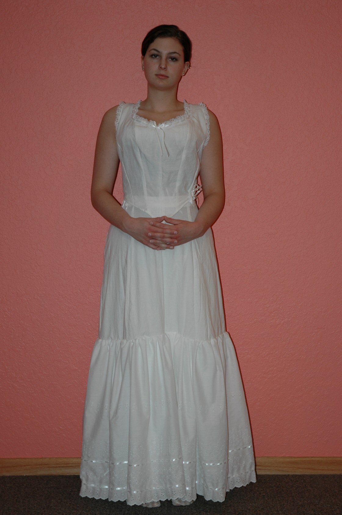 Corset Cover and Petticoat