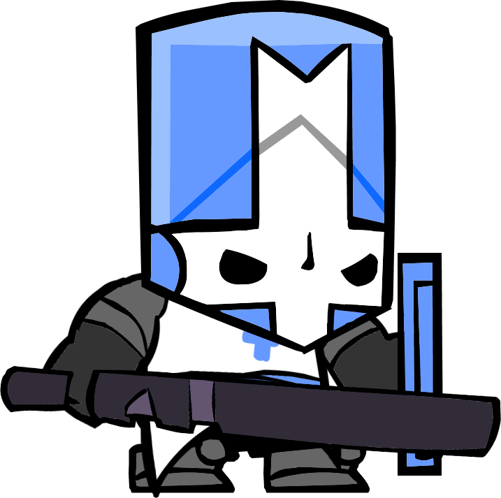 Castle Crashers Blue Knight by Misterhobo1212 on DeviantArt