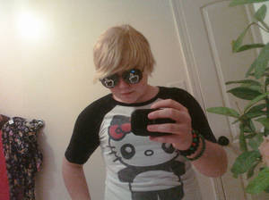 Dave Strider wig and iShades c: