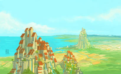 Landscape by Kwad-rat