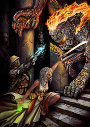Assault on the Svarog Temple by Kwad-rat