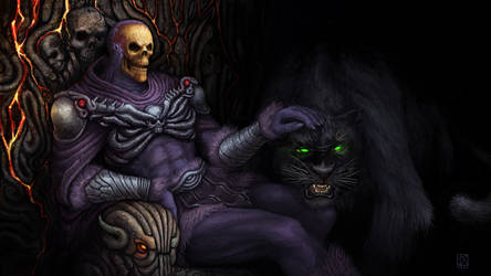 Skeletor - Under The Purple Hood by Kwad-rat