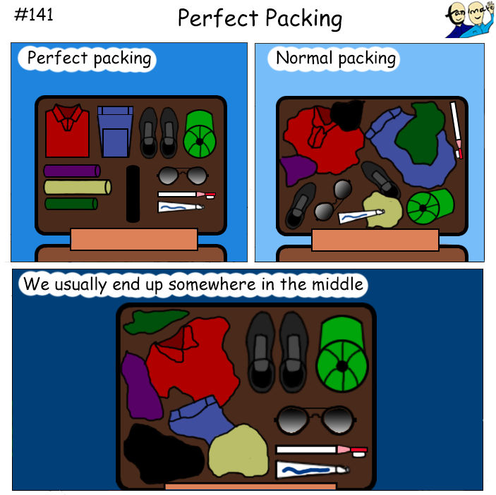 Perfect Packing by TanimateComics on DeviantArt