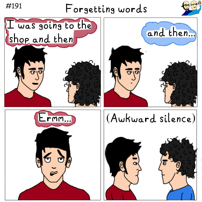 Forgetting words by TanimateComics on DeviantArt