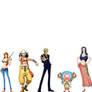 ONE PIECE Straw Hat pirates (old version)