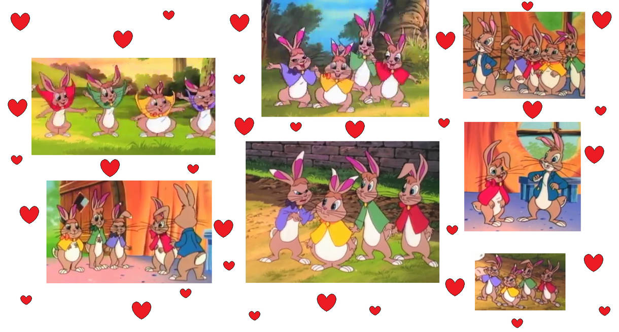 Cartoon screencaps of Peter Rabbit's sisters by jurassicdinodrew on ...