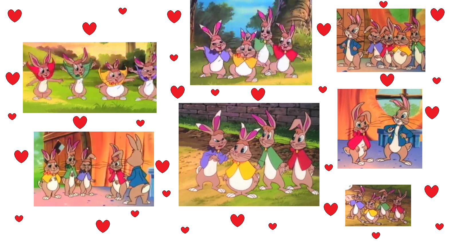 Cartoon screencaps of Peter Rabbit's sisters by jurassicdinodrew on ...