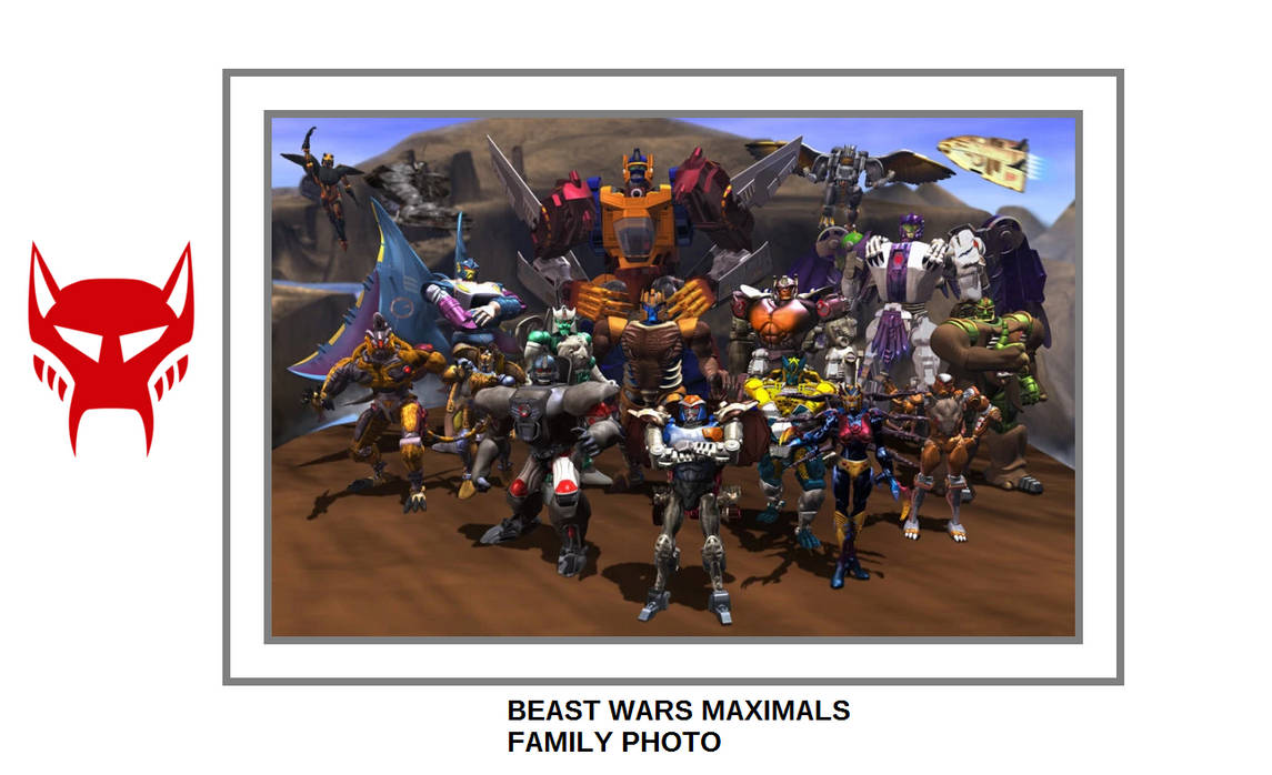 Beast Wars Maximals family photo by jurassicdinodrew on DeviantArt