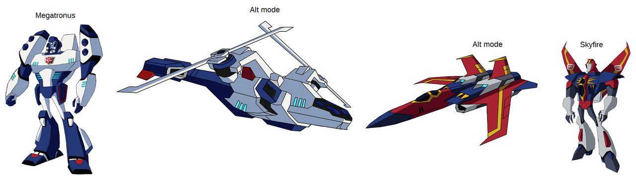 Megatron Rising Skyfire Transformers Animated Megatronus and Skyfire by jurassicdinodrew on ...