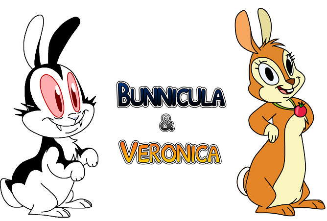 Bunnicula and Veronica cover by jurassicdinodrew on DeviantArt