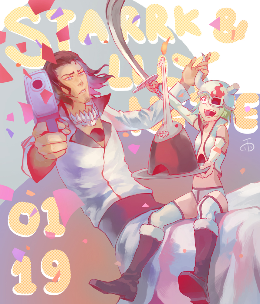 [0119] Happy Birthday to Starrk and Lilynette~