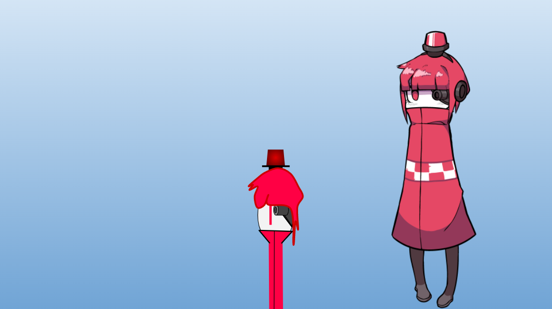 Mini Sentry Chan in my artstyle by SmolKyle139 on DeviantArt