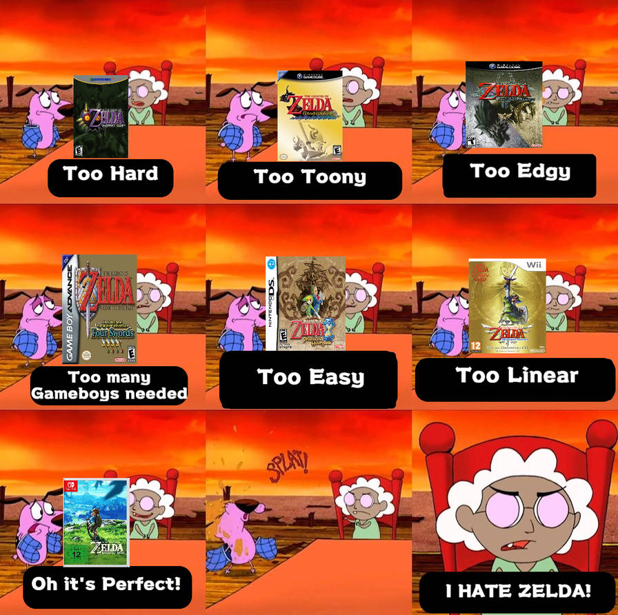 Zelda fans are hard to please by GrumpyZora on DeviantArt