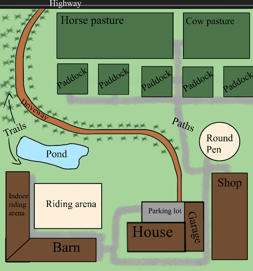 Pinewood ranch map by Equestrian-KV on DeviantArt
