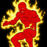 Human Torch Colored