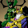 Odin and Hela Colored