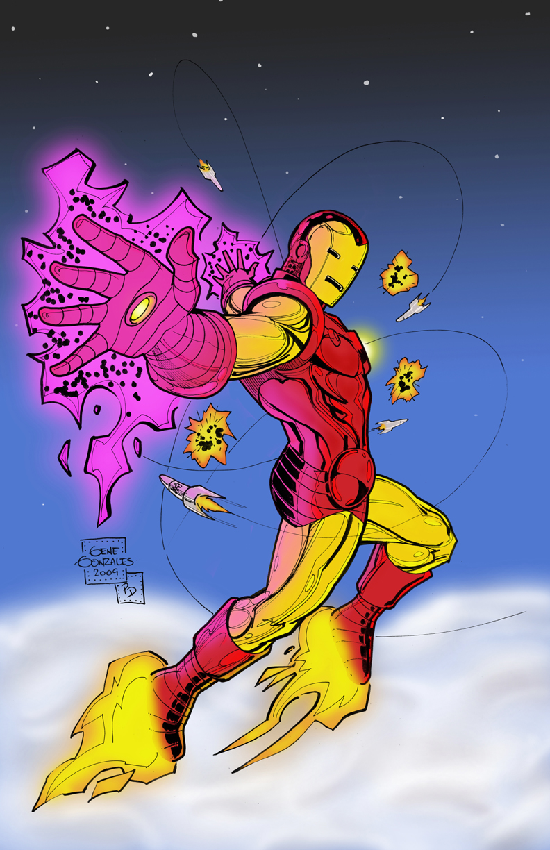 Iron Man Flyin' High