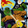 Fantastic 4 vs the Hulk