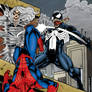 Spidey and Black Cat vs Venom