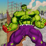 Hulk Beats Down Superman
