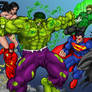 Hulk vs JLA