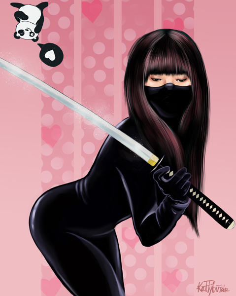 White Ninja Girl.