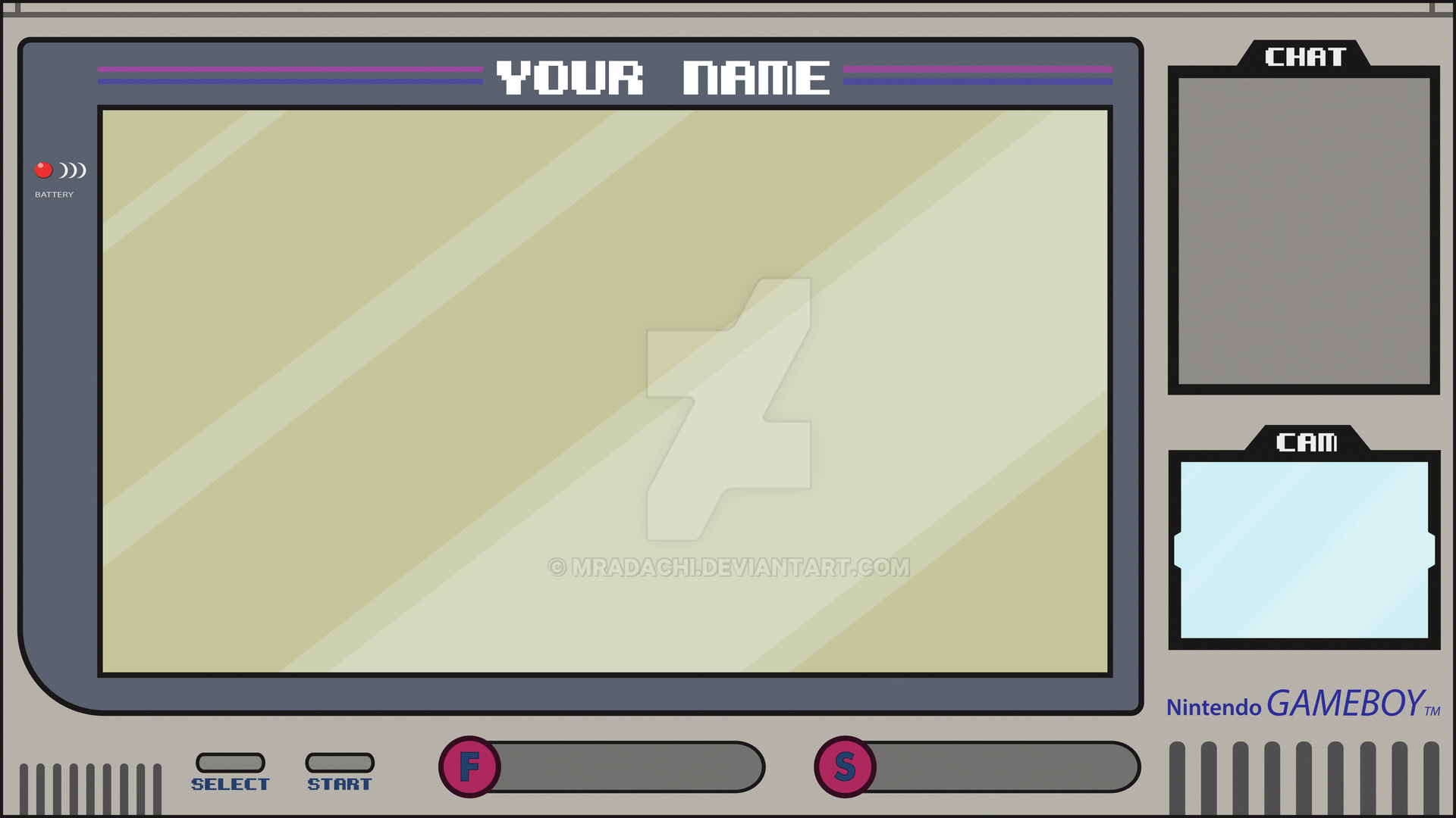 Nintendo Twitch Overlay by MrAdachi on DeviantArt