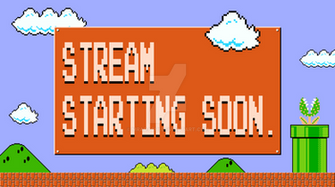 Mario Stream Alert Super Mario Bros Stream Overlay by MrAdachi on DeviantArt