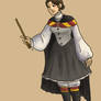 Victorian Hogwarts Student