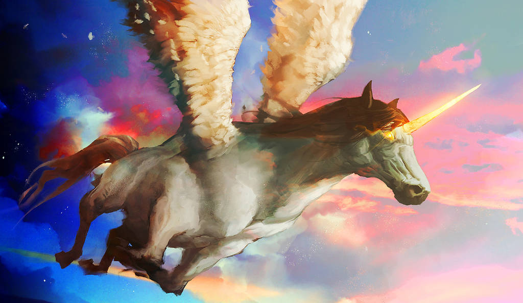 Flight of the Pegacorn by cobaltplasma