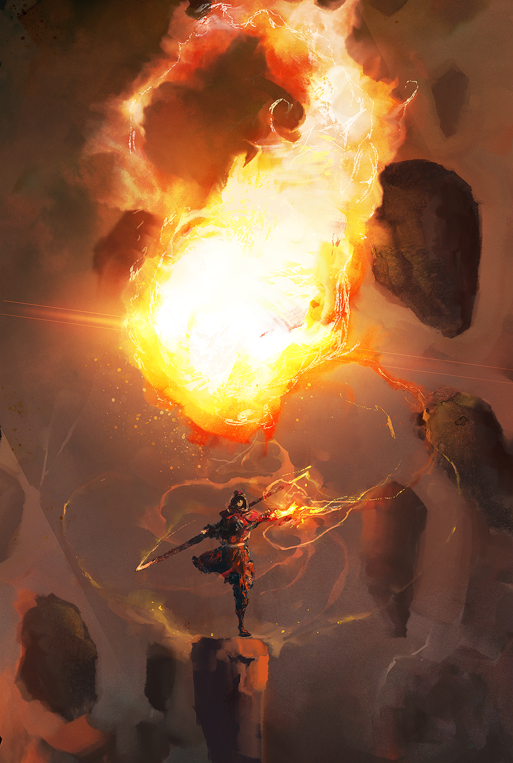Fireball Tutorial Art Fireball by cobaltplasma on DeviantArt