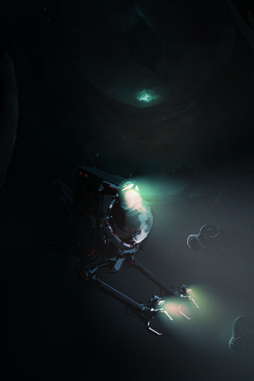Deep Sea Explorer (30min. spitpaint)