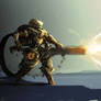 Belt-Fed Gun (30min. spitpaint)