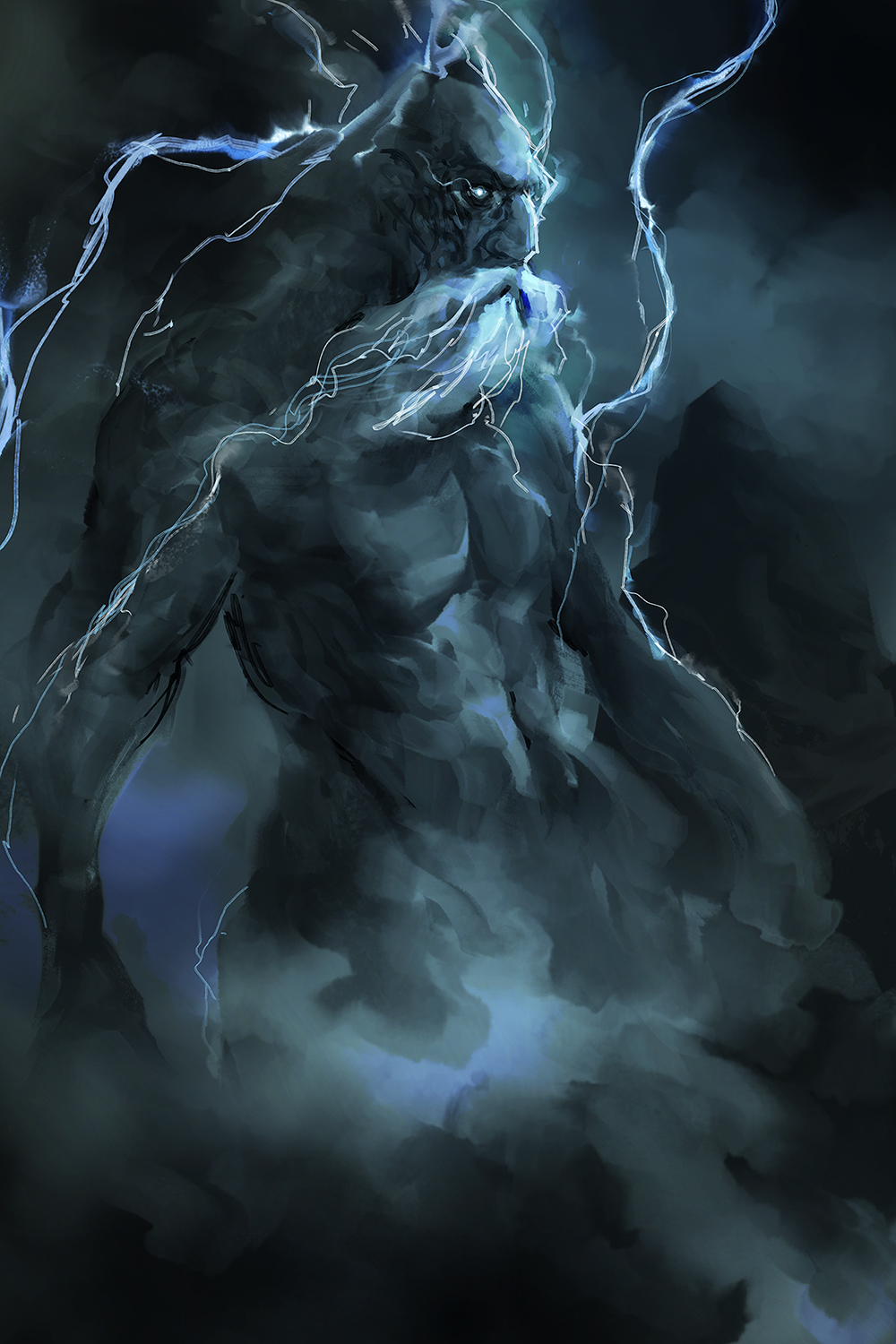 Storm Giant by Aaron Nakahara (cobaltplasma) r/ImaginaryGiants Storm Giant by Aaron Nakahara (cobaltplasma) r/ImaginaryGiants