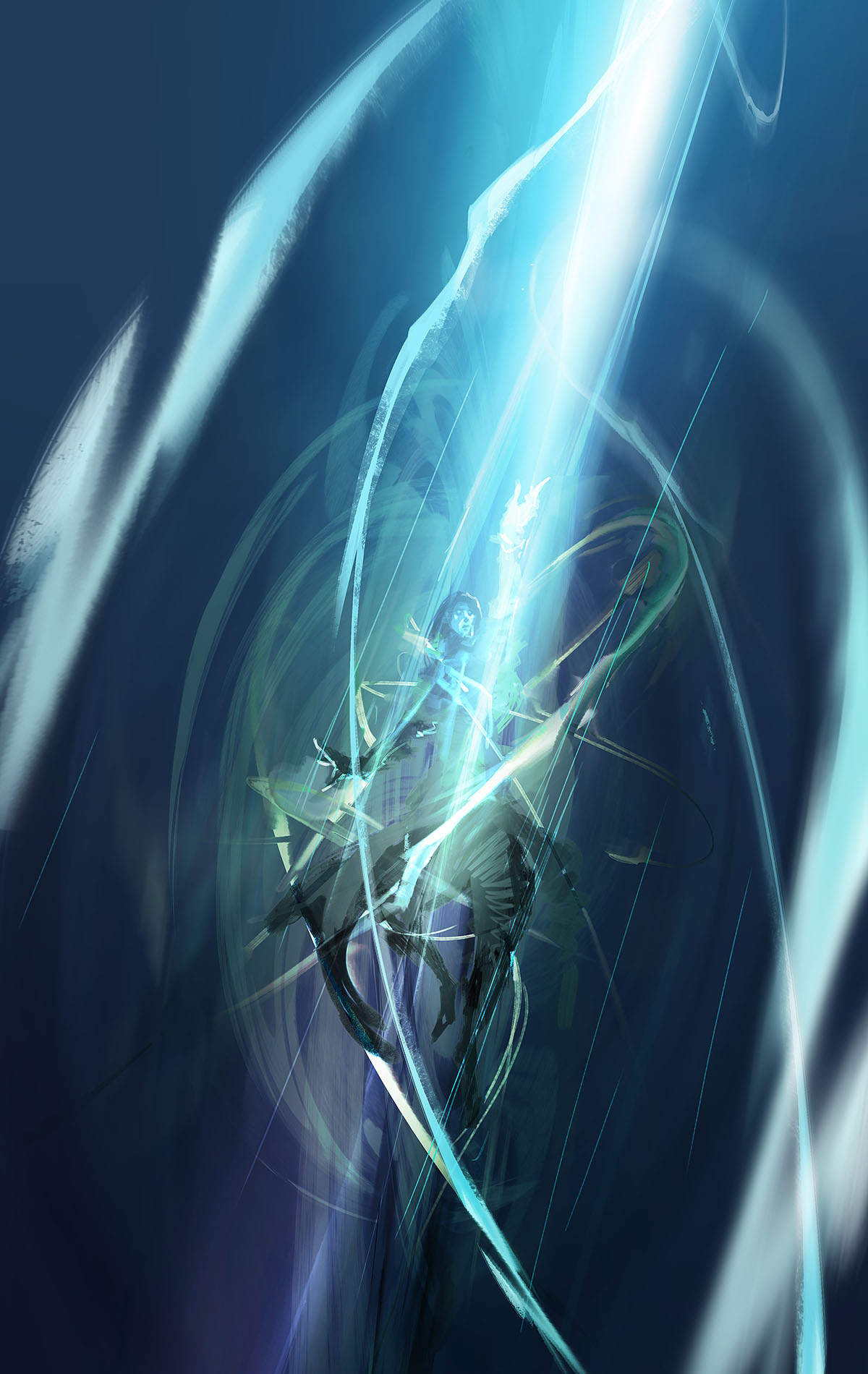 Teleport Spell (30min. spitpaint) by cobaltplasma on DeviantArt