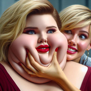 Fat Cheeks Character Squishy fat face by Biggest123fear on DeviantArt
