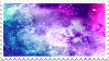 Colorful Galaxy stamp