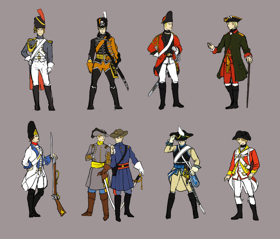 Hetalia: Historical Uniforms