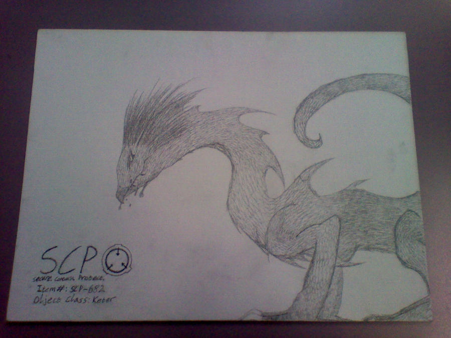 SCP 682 by Twinsinner on DeviantArt