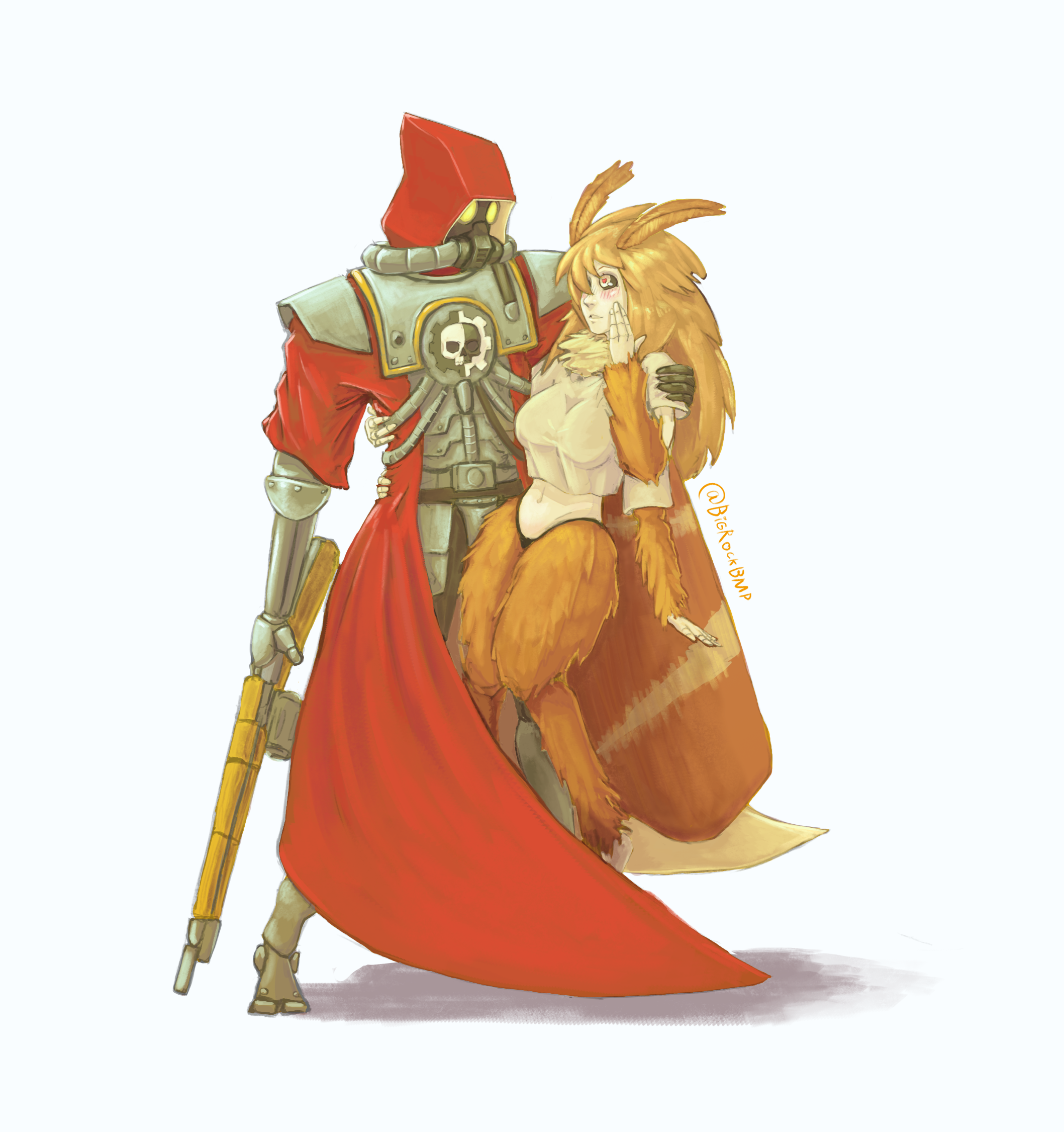 Skitarii Ranger and his girlfriend by BigRockJPEG on DeviantArt