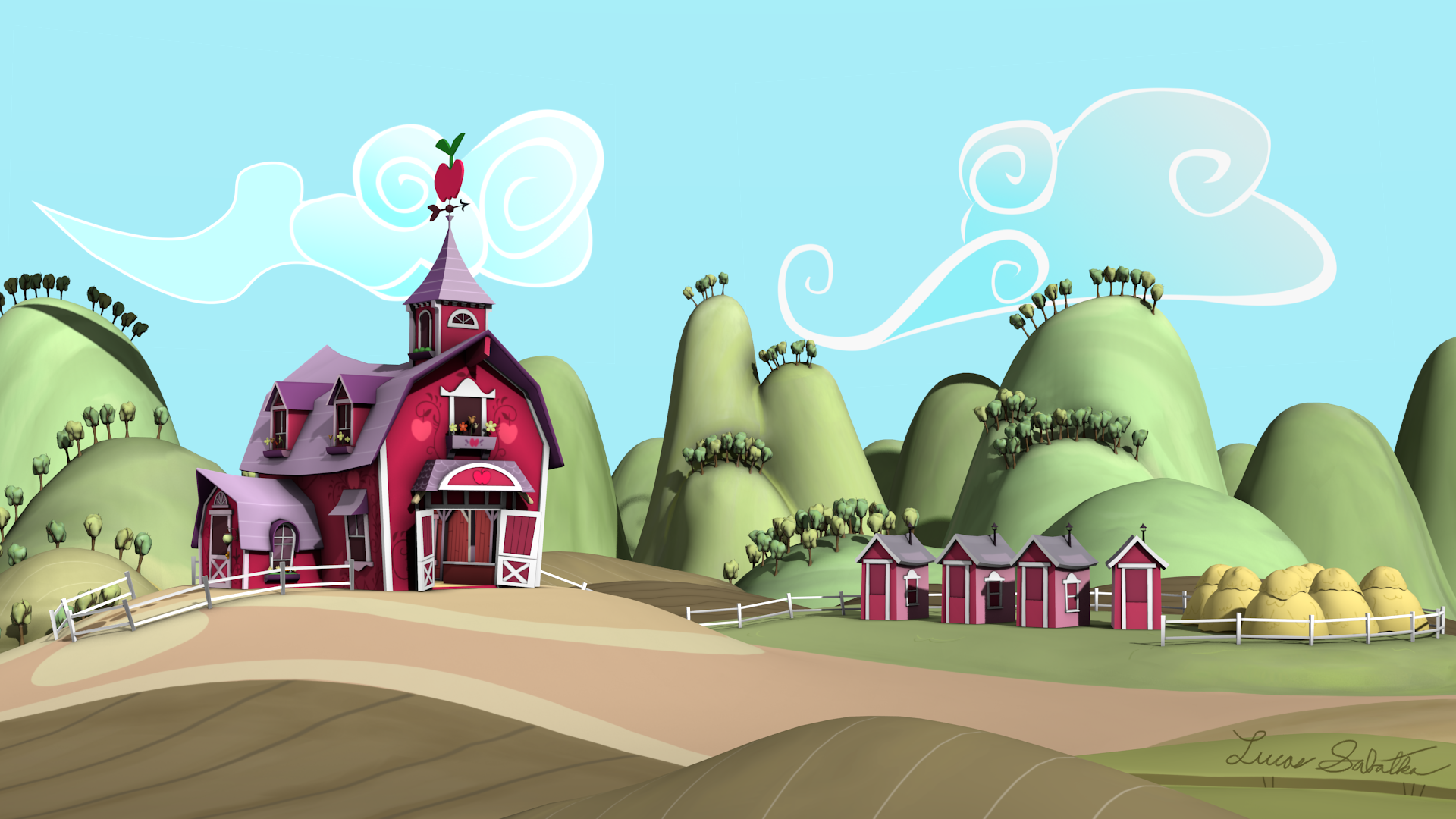 Sweet Apple Acres - Game Models