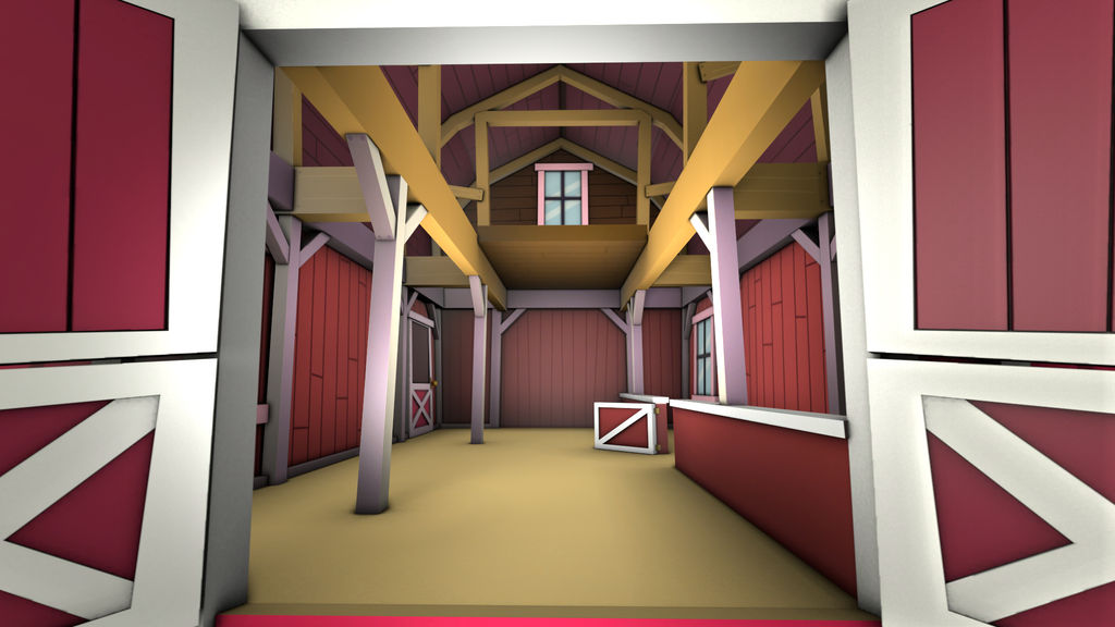 Barn Interior by discopears Barn Interior by discopears