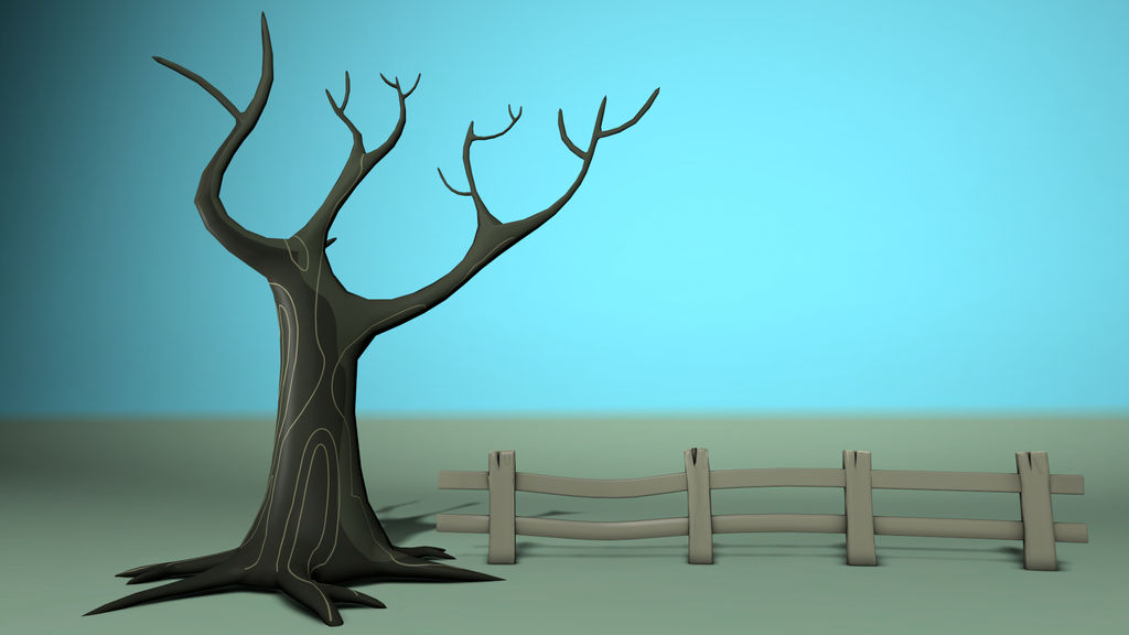 Large Tree Dead by discopears Large Tree Dead by discopears