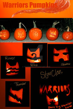 Warriors Symbols Pumpkins