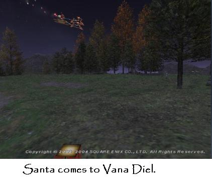 Santa comes to Vana'