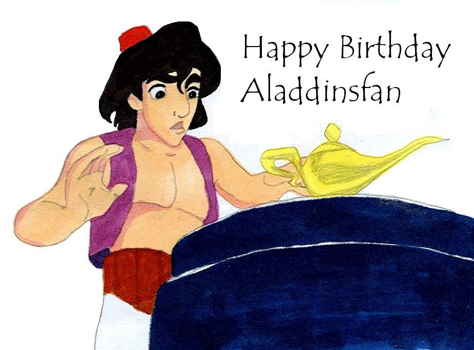 Happy Birthday Aladdinsfan