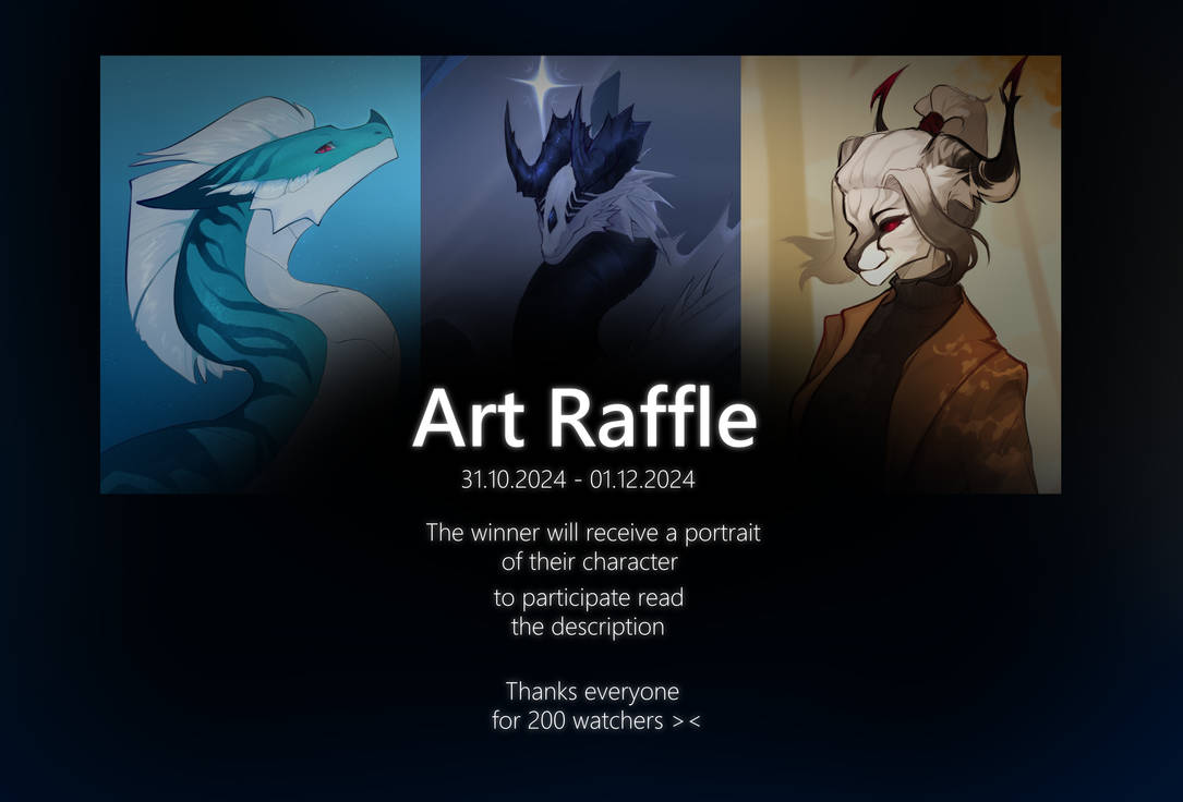 Aac Raffle Free Art Raffle by Sunfloroj on DeviantArt