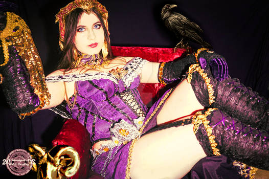 Liliana and the Raven -cosplay