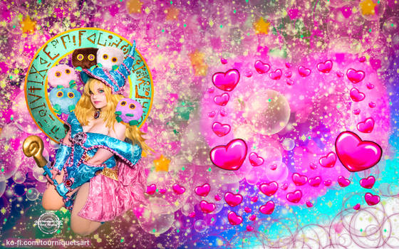 Desktop Wallpaper Dark Magician Girl Cosplay 4